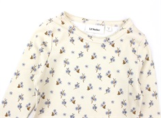 Lil Atelier top slim turtledove blomster